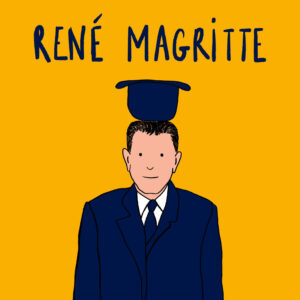 René Magritte - De Wonderacademie - in de Wonderkamer - Vicky Bogaert